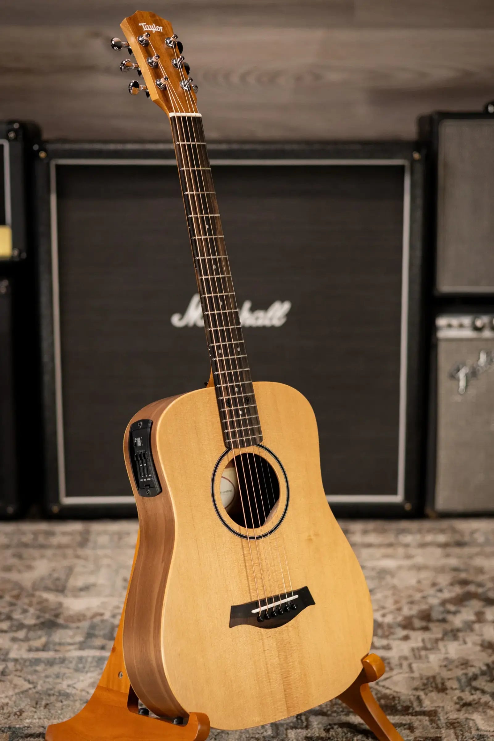 Taylor BT1e Baby Taylor Acoustic/Electric Guitar with Gig Bag