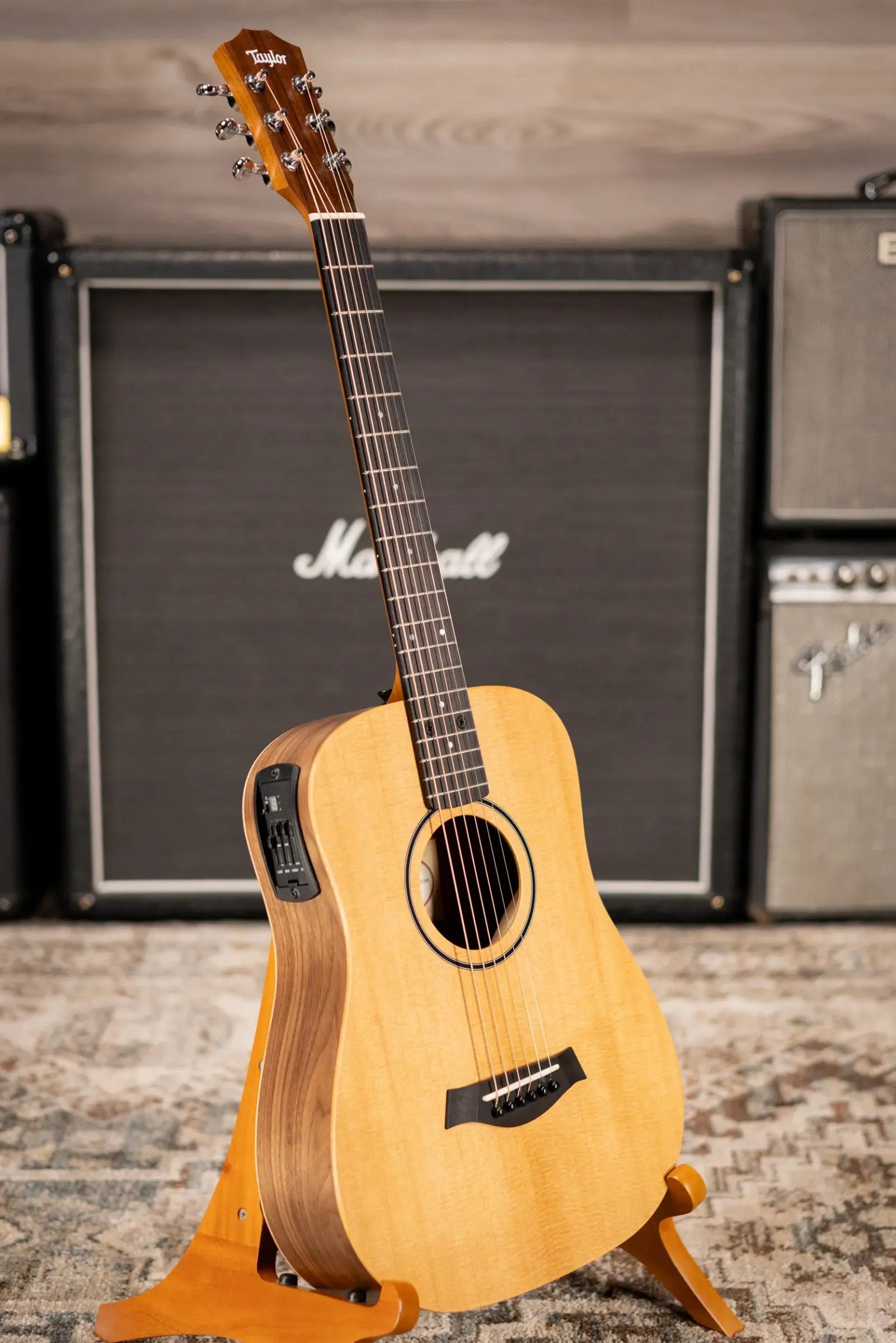 Taylor BT1e Baby Taylor Acoustic/Electric Guitar with Gig Bag