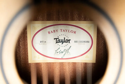 Taylor BT1e Baby Taylor Acoustic/Electric Guitar with Gig Bag