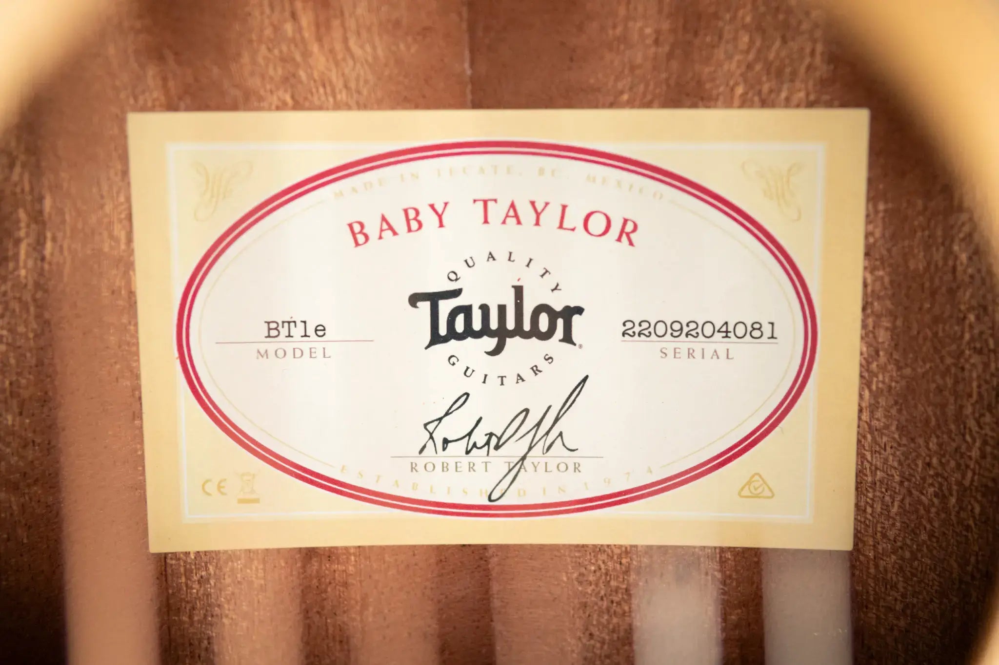 Taylor BT1e Baby Taylor Acoustic-Electric Guitar with Gig Bag - Used