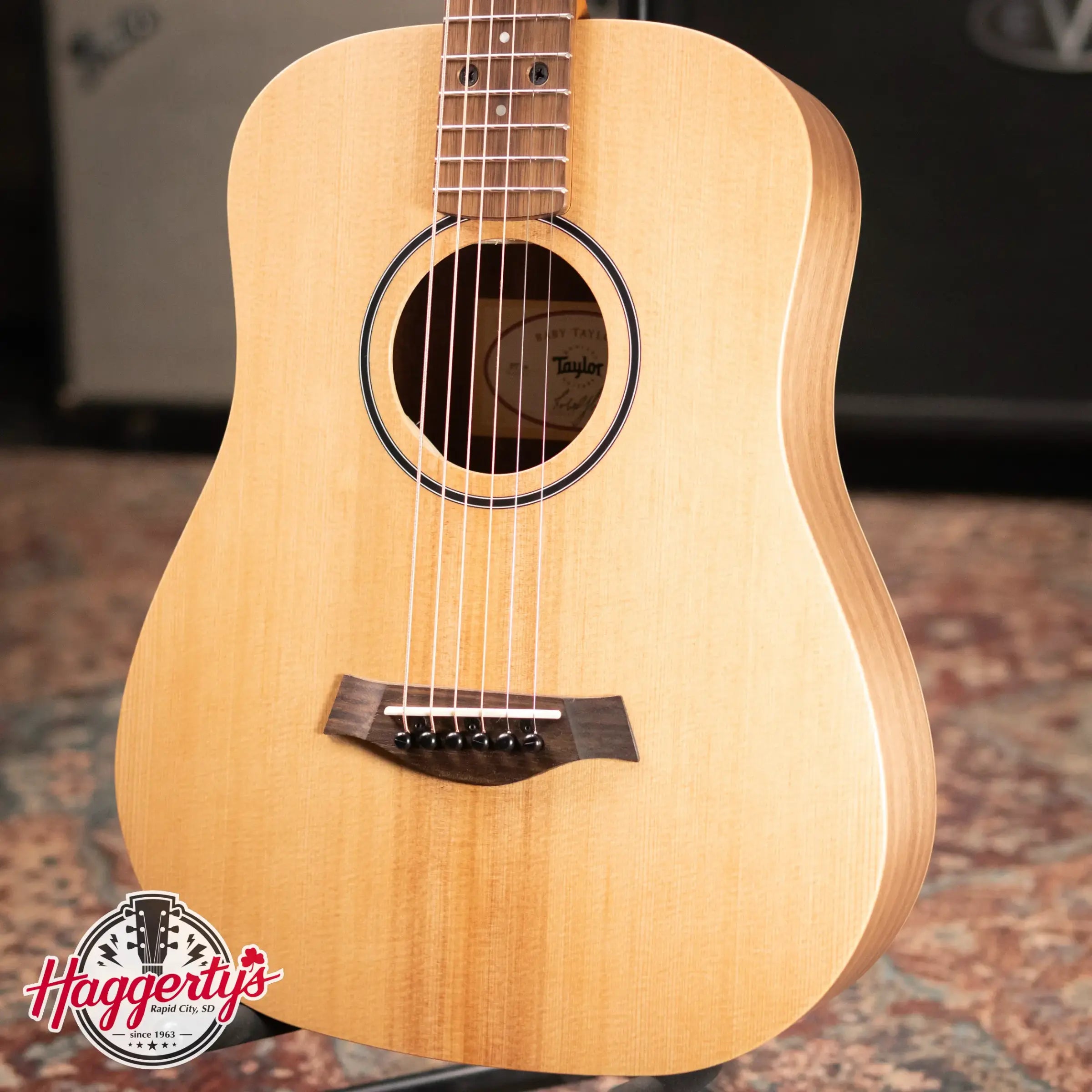 Taylor BT1e Baby Taylor Acoustic-Electric Guitar with Structured Gig Bag