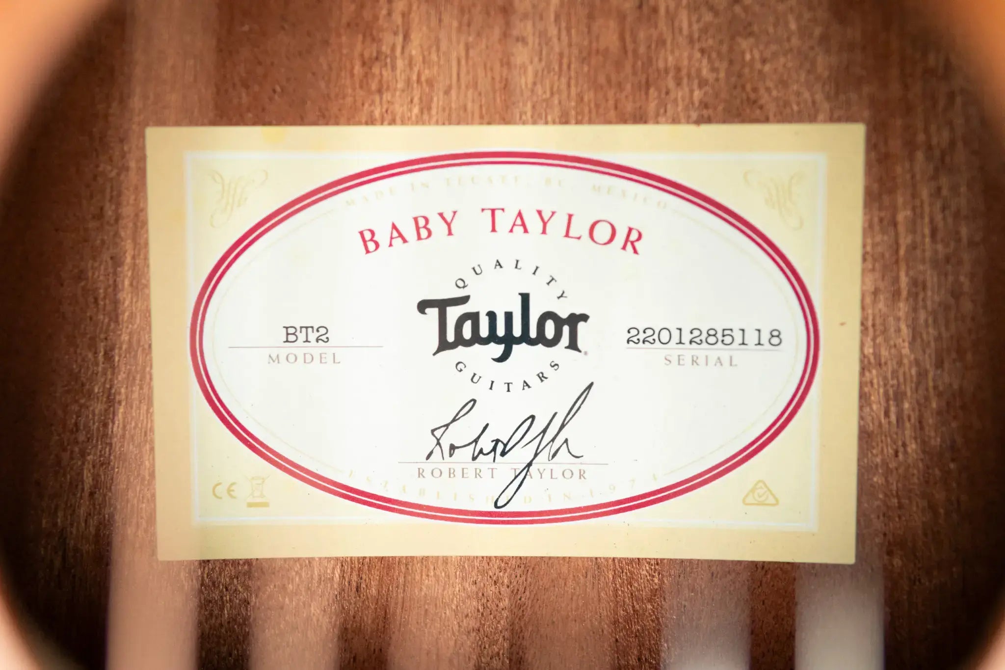 Taylor BT2 Mahogany Acoustic Guitar with Gig Bag