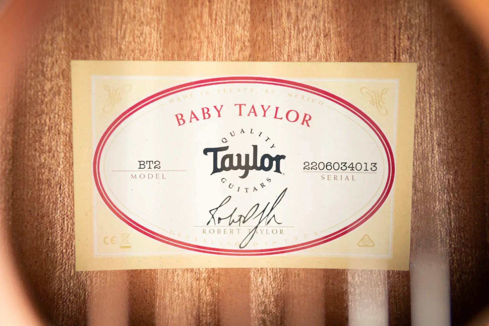 Taylor BT2 Mahogany Acoustic Guitar with Gig Bag