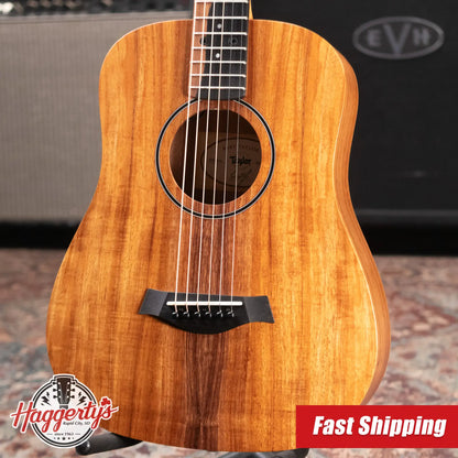 Taylor BTe-Koa Baby Taylor Acoustic/Electric Guitar with Gig Bag