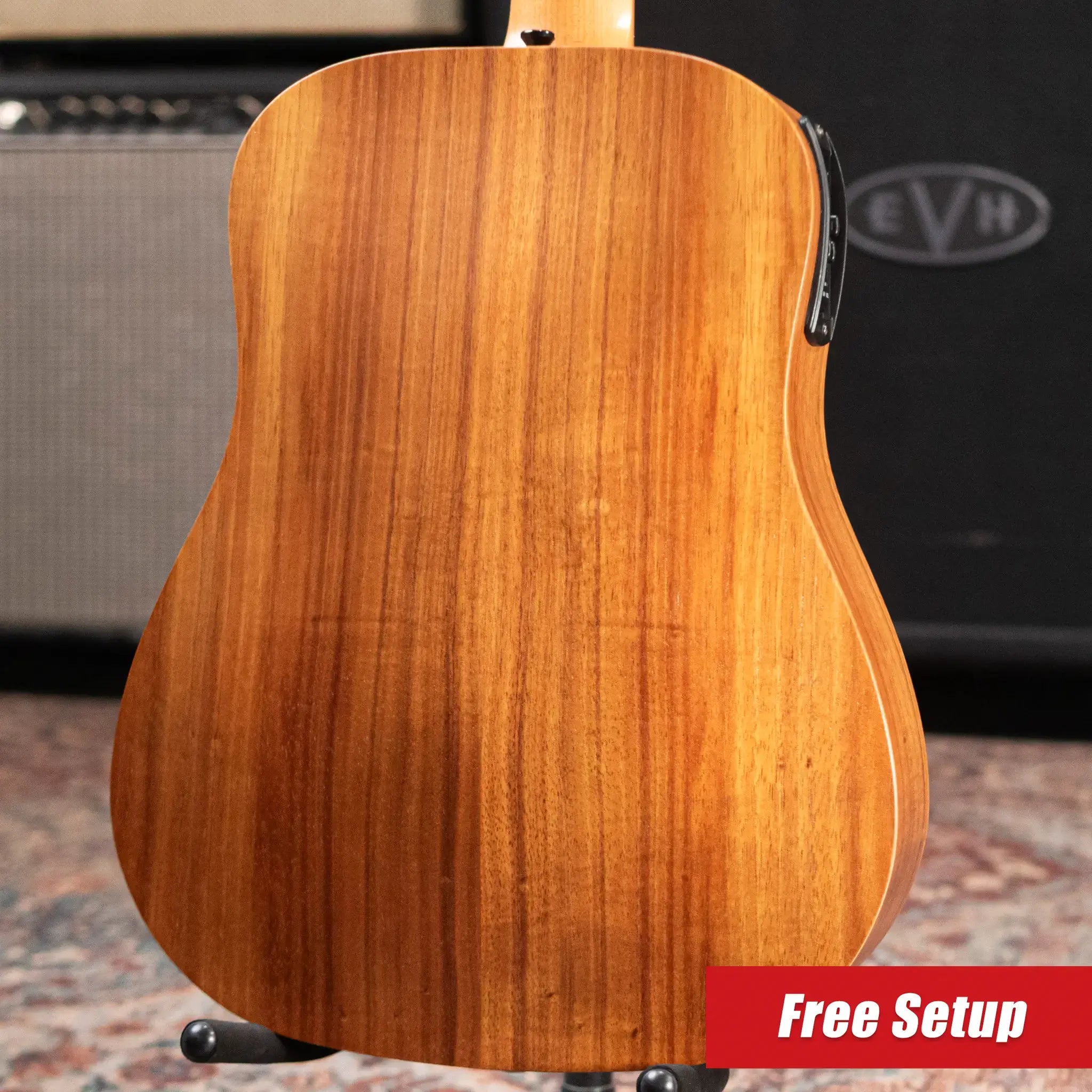 Taylor BTe-Koa Baby Taylor Acoustic/Electric Guitar with Gig Bag