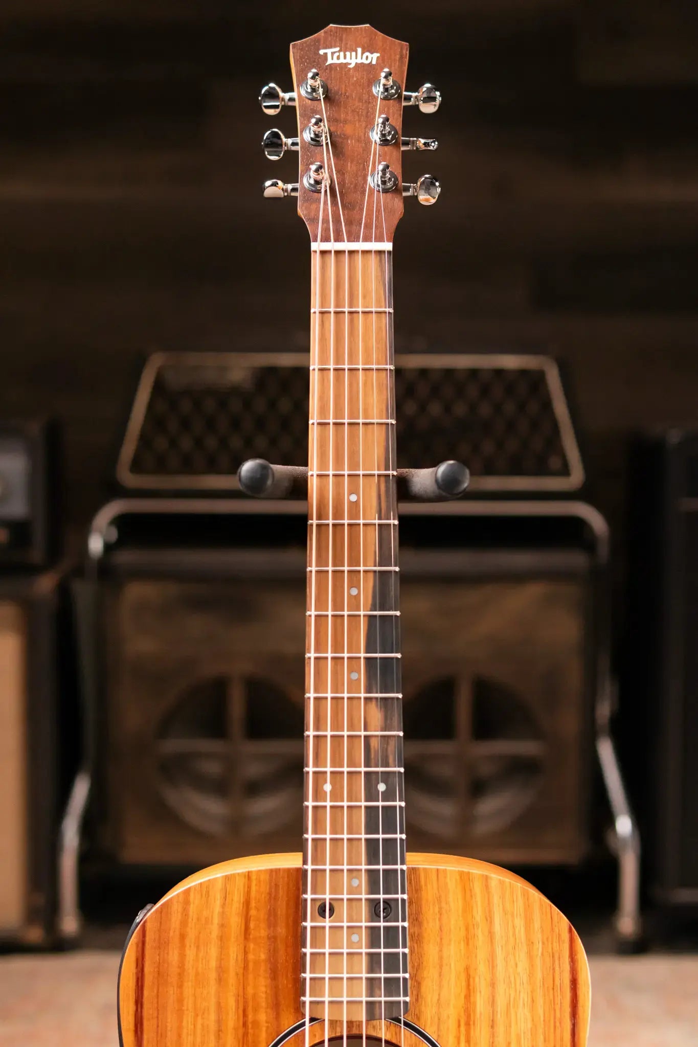 Taylor BTe-Koa Baby Taylor Acoustic/Electric Guitar with Gig Bag