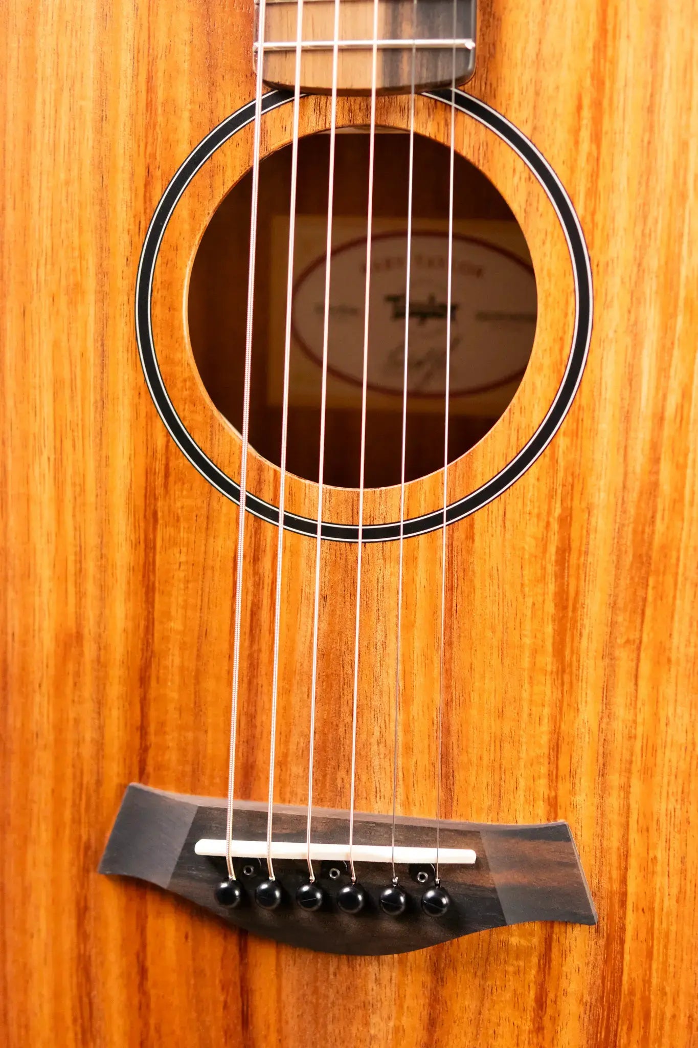 Taylor BTe-Koa Baby Taylor Acoustic/Electric Guitar with Gig Bag