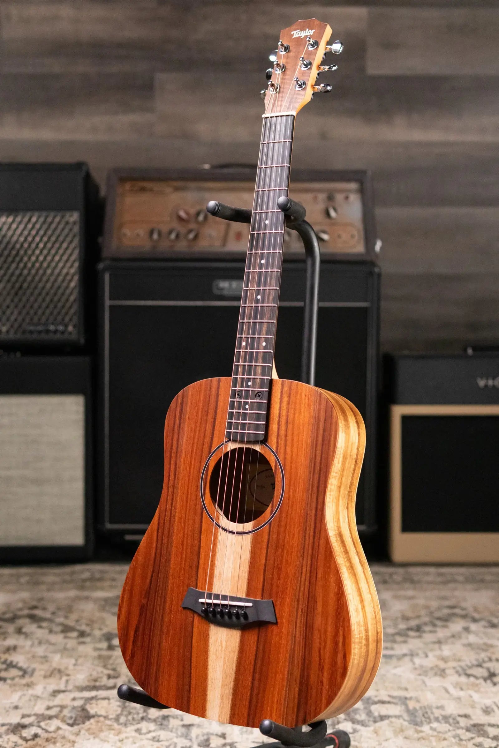 Taylor BTe-Koa Baby Taylor Acoustic/Electric — Koa + Bag