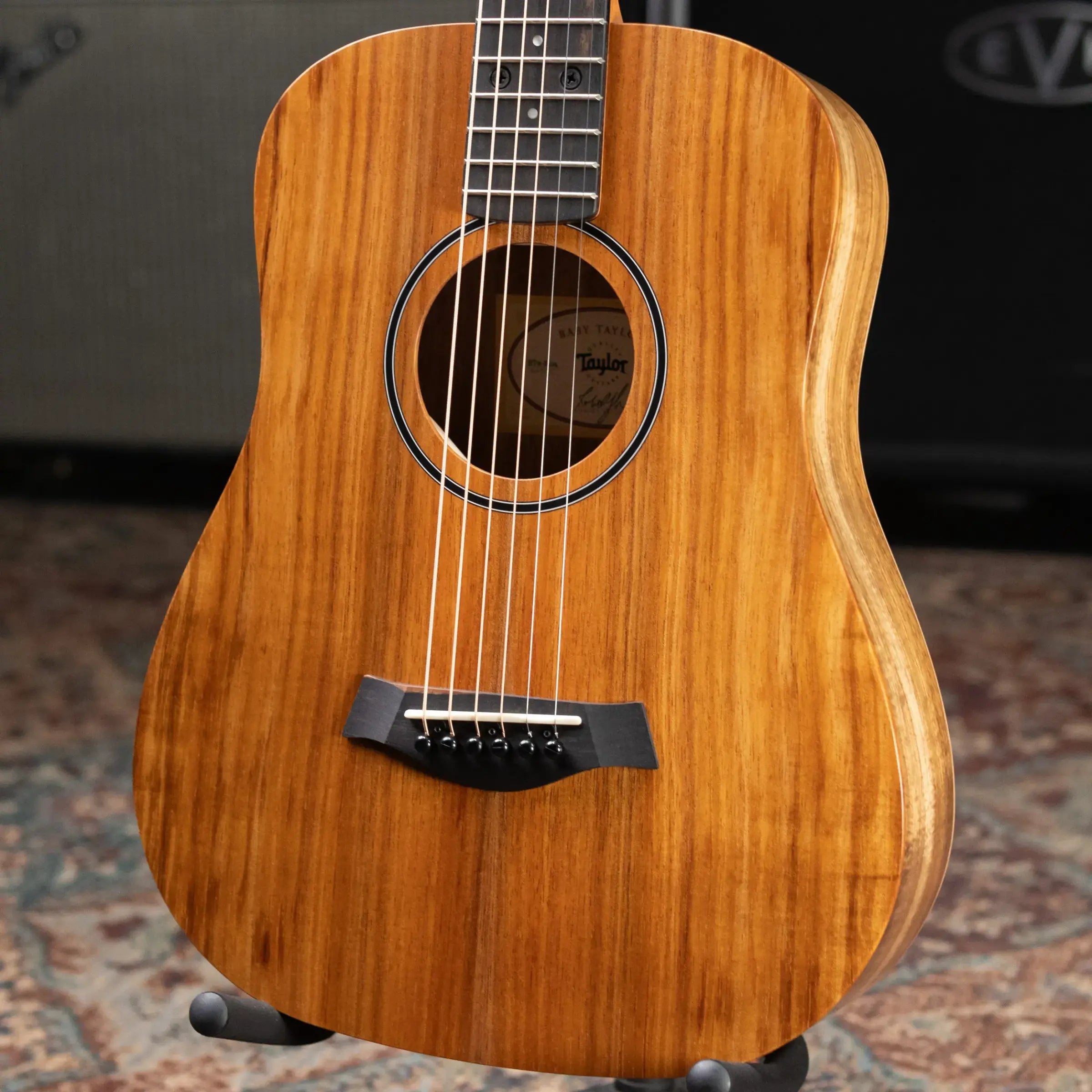 Taylor BTe-Koa Baby Taylor Acoustic/Electric Guitar with Gig Bag