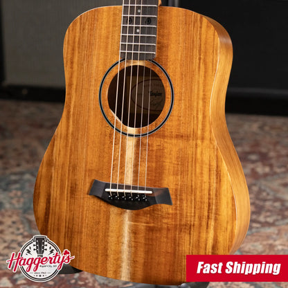 Taylor BTe-Koa Baby Taylor Acoustic/Electric Guitar with Gig Bag