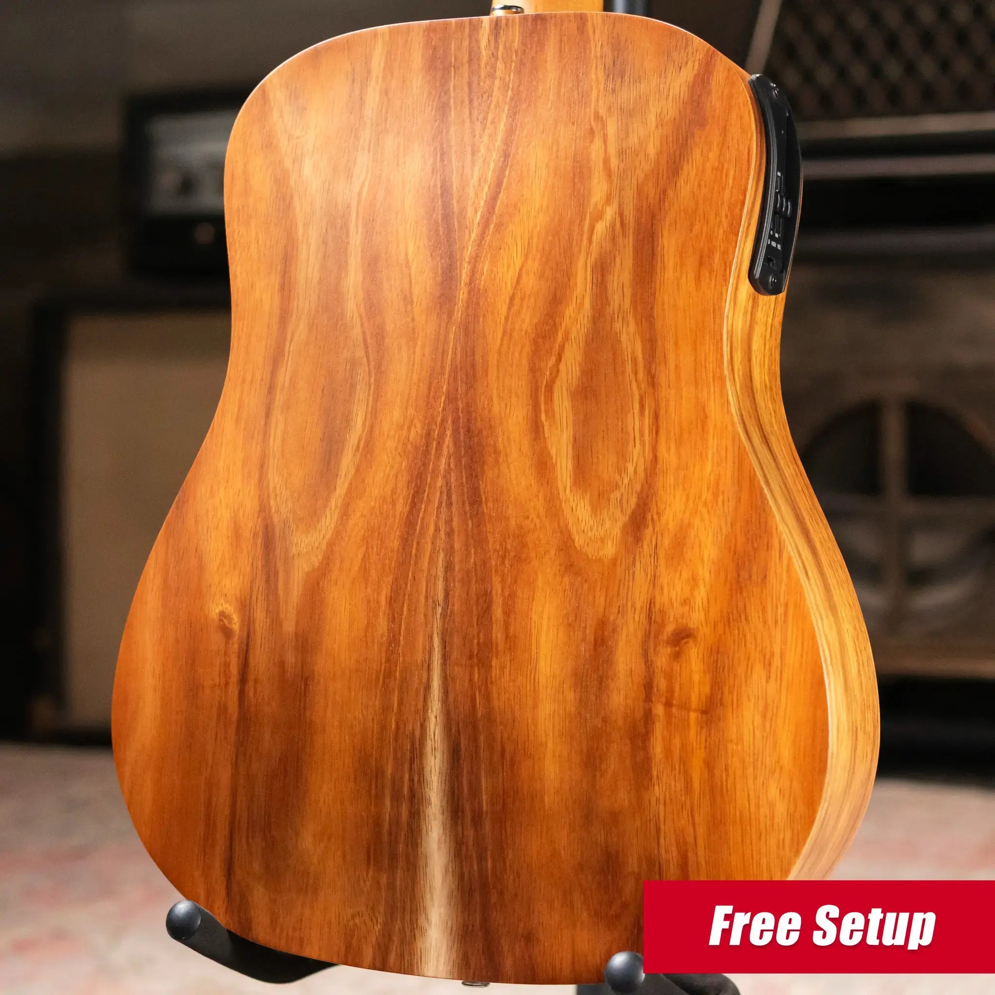 Taylor BTe-Koa Baby Taylor Acoustic/Electric Guitar with Gig Bag - Used
