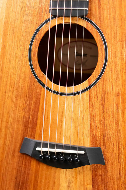 Taylor BTe-Koa Baby Taylor Acoustic/Electric Guitar with Gig Bag - Used
