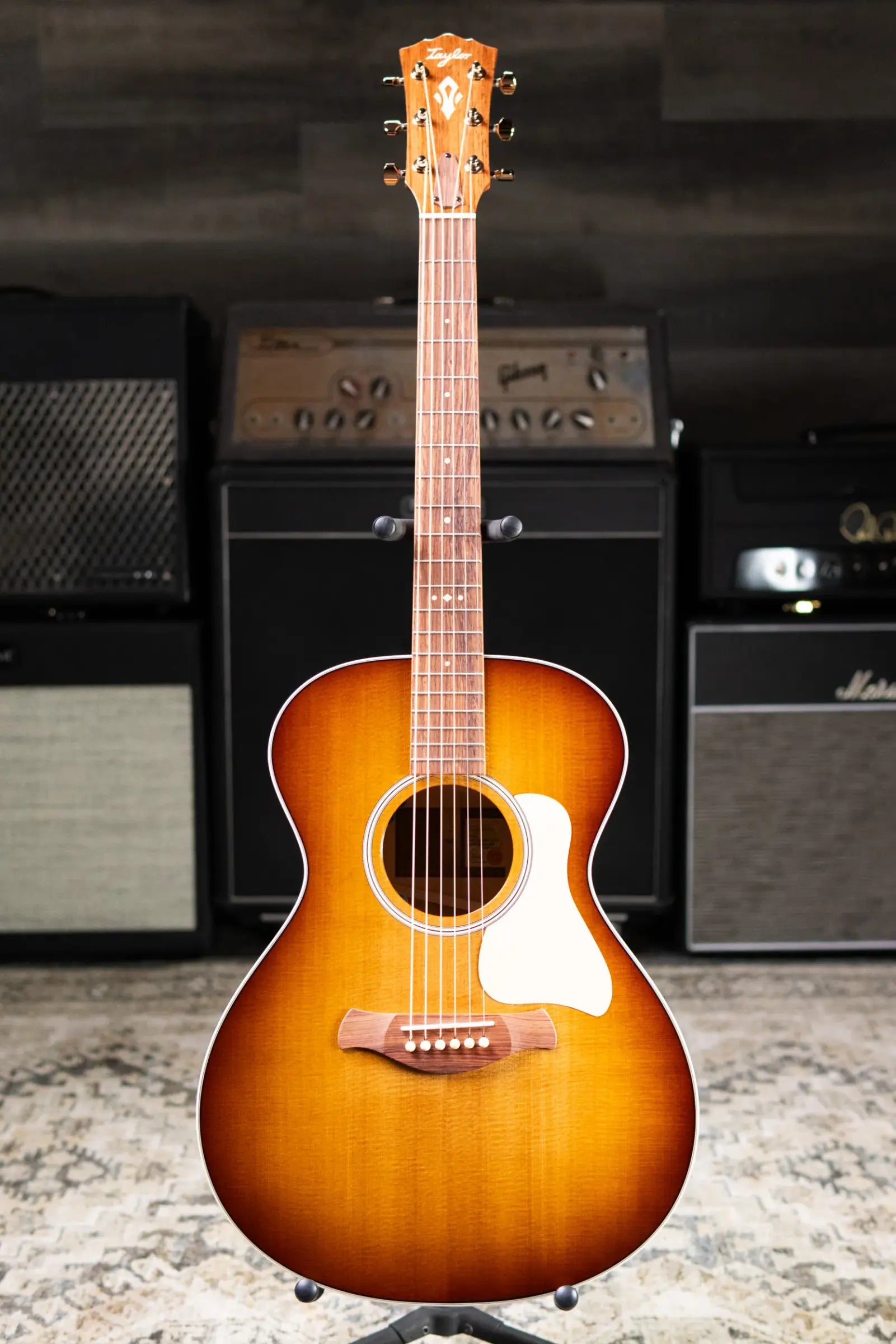 Taylor Ben Harper Gold Label 512e Special Edition Acoustic/Electric Guitar - Sunburst with Hardshell Case