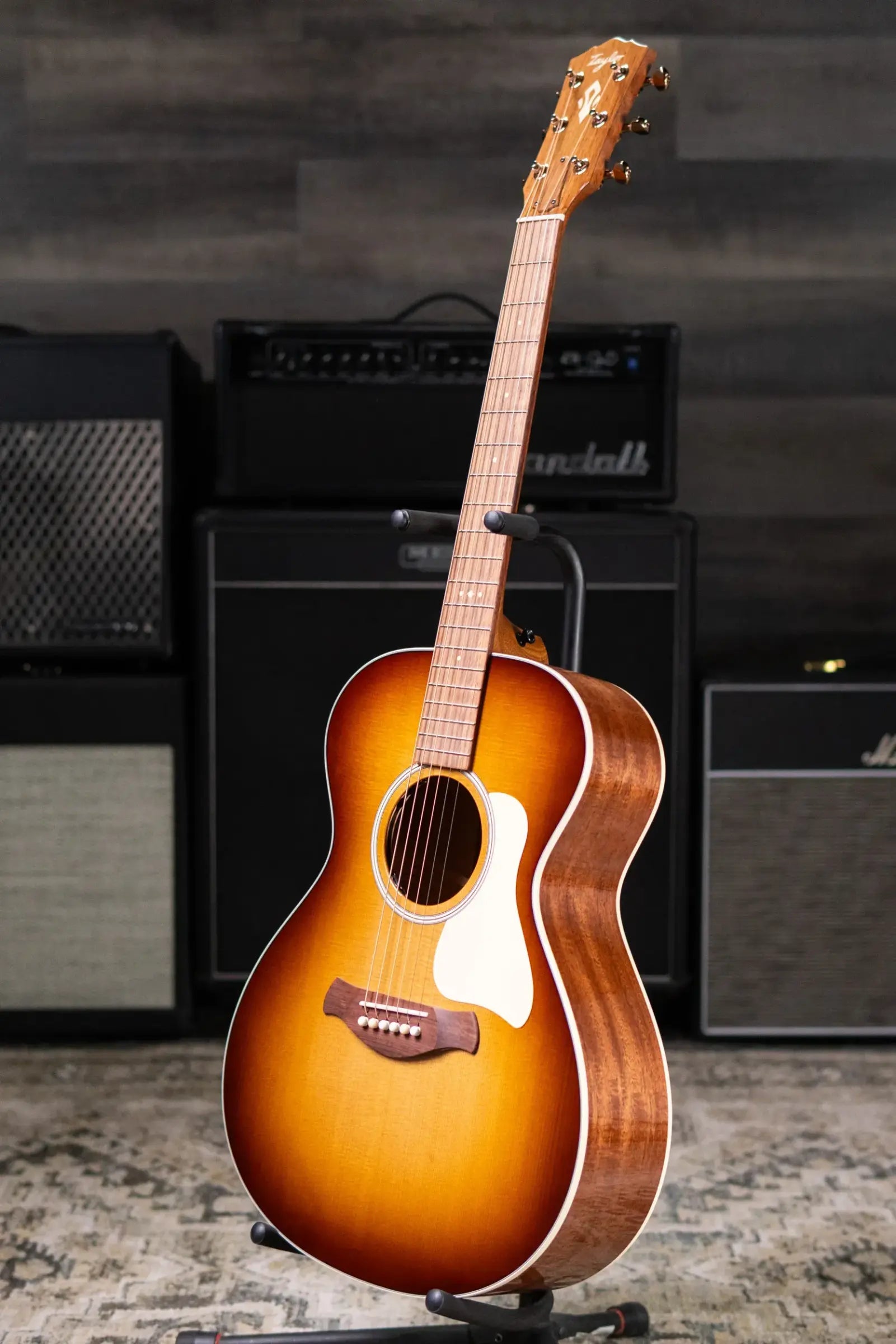 Taylor Ben Harper Signature Gold Label 512e SE Grand Concert Acoustic/Electric Guitar - Sunburst Top with Hardshell Case