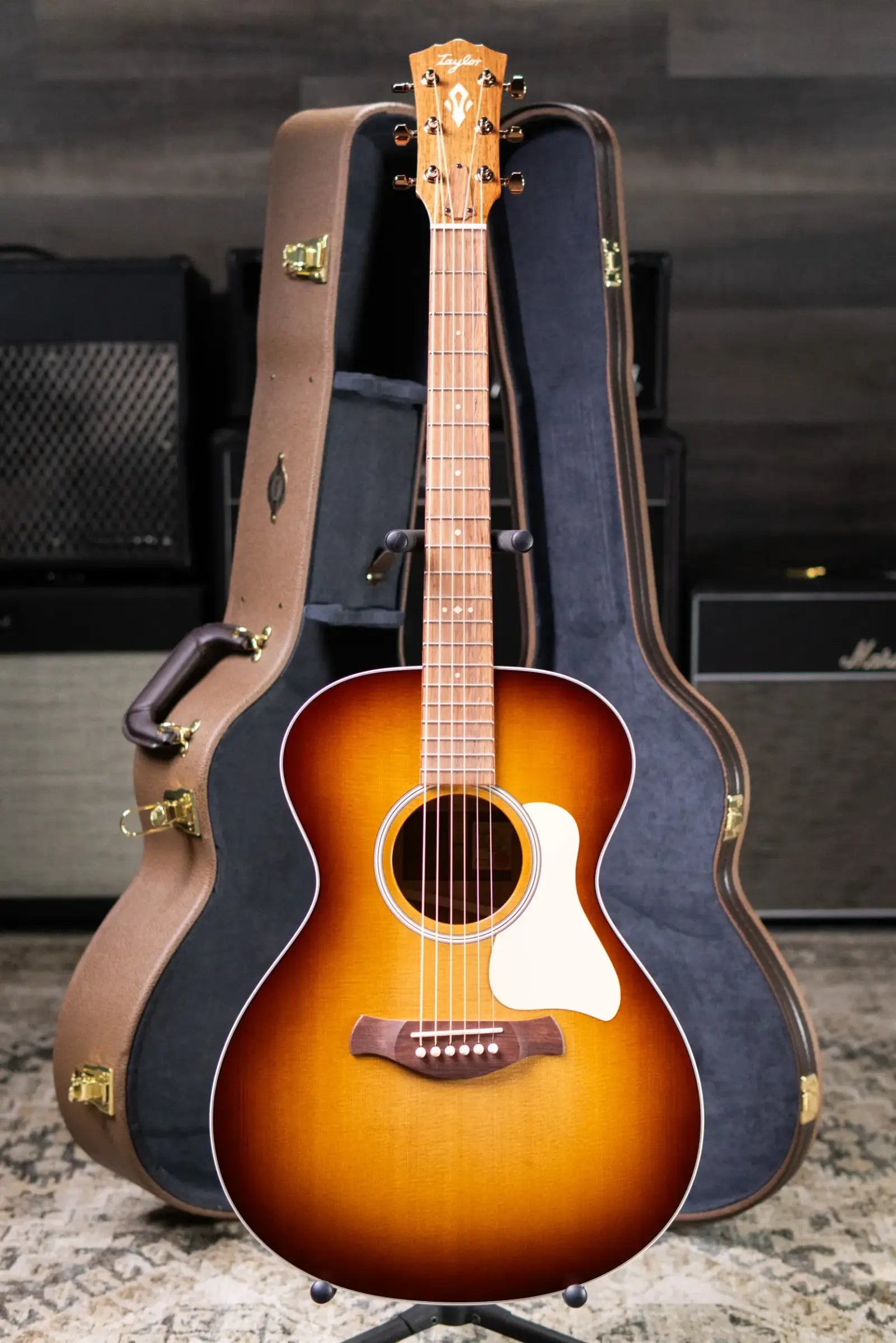 Taylor Ben Harper Signature Gold Label 512e SE Grand Concert Acoustic/Electric Guitar - Sunburst Top with Hardshell Case