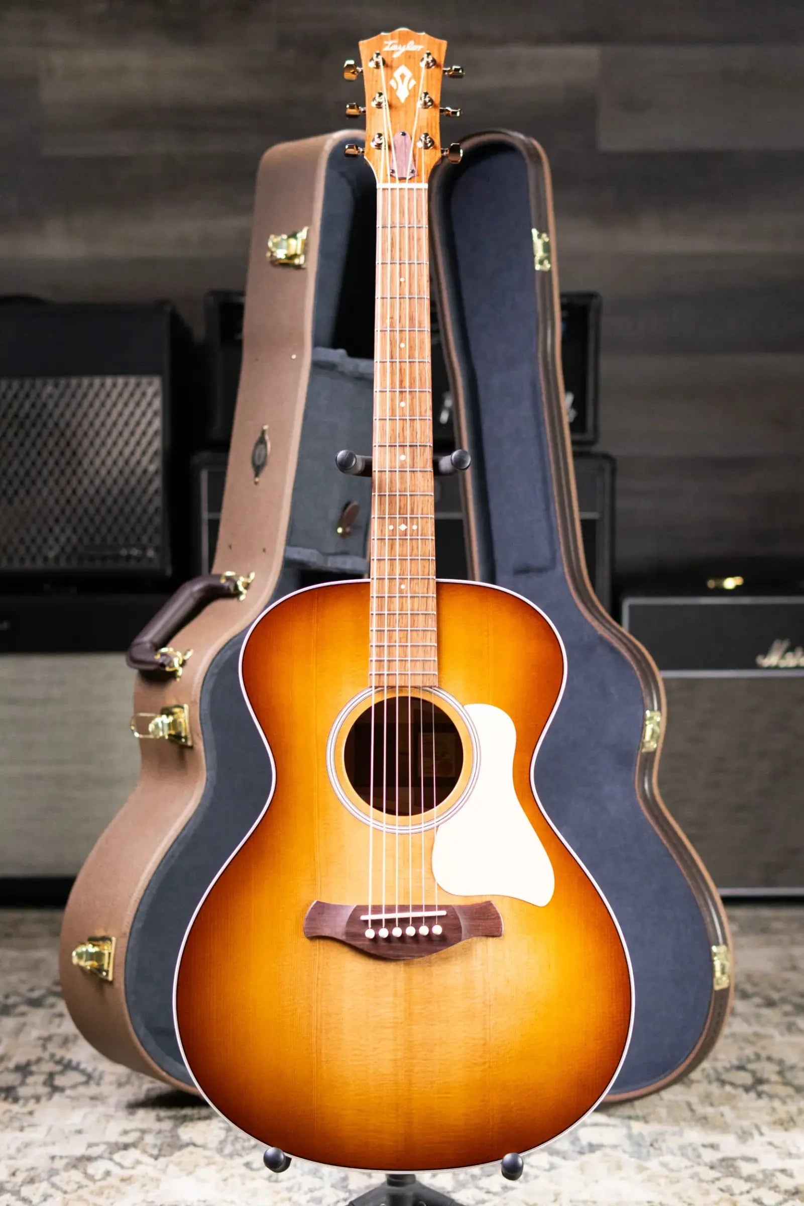 Taylor Ben Harper Signature Gold Label 512e SE Grand Concert Acoustic/Electric Guitar - Sunburst Top with Hardshell Case