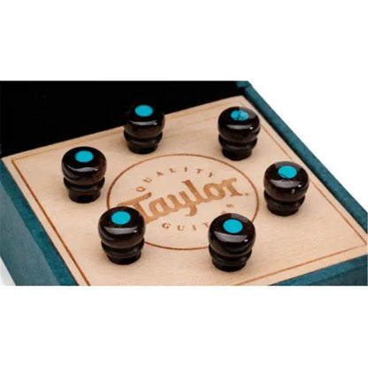 Taylor Bridge Pin Set, Bone, Brown w/ Turquoise