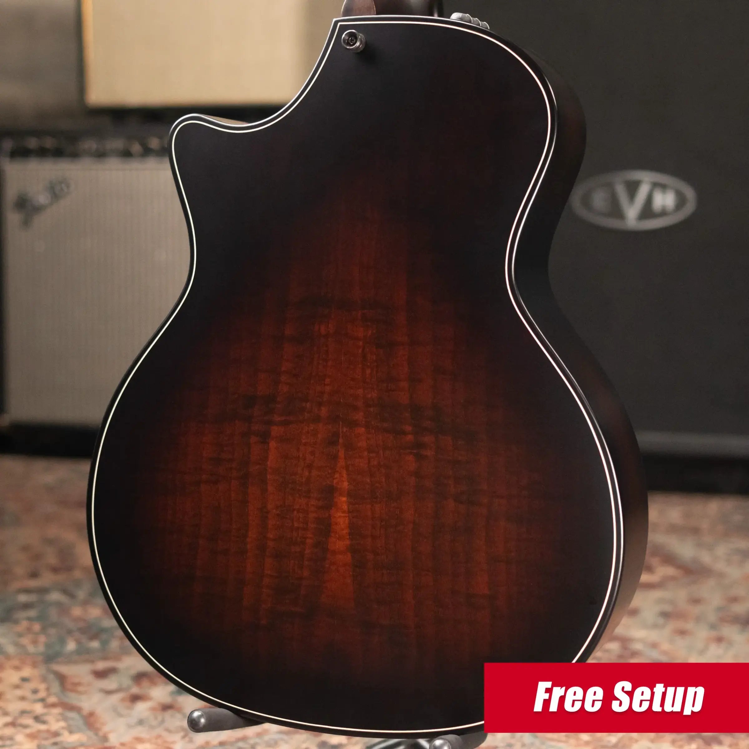 Taylor Builder's Edition 314ce LTD 50th Anniversary Grand Auditorium Acoustic/Electric Guitar - Kona Burst Top with Hardshell Case - Factory Demo