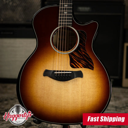 Taylor Builder's Edition 514ce Acoustic-Electric Guitar - Kona Burst with Hardshell Case