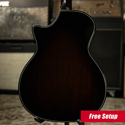 Taylor Builder's Edition 514ce Acoustic-Electric Guitar - Kona Burst with Hardshell Case