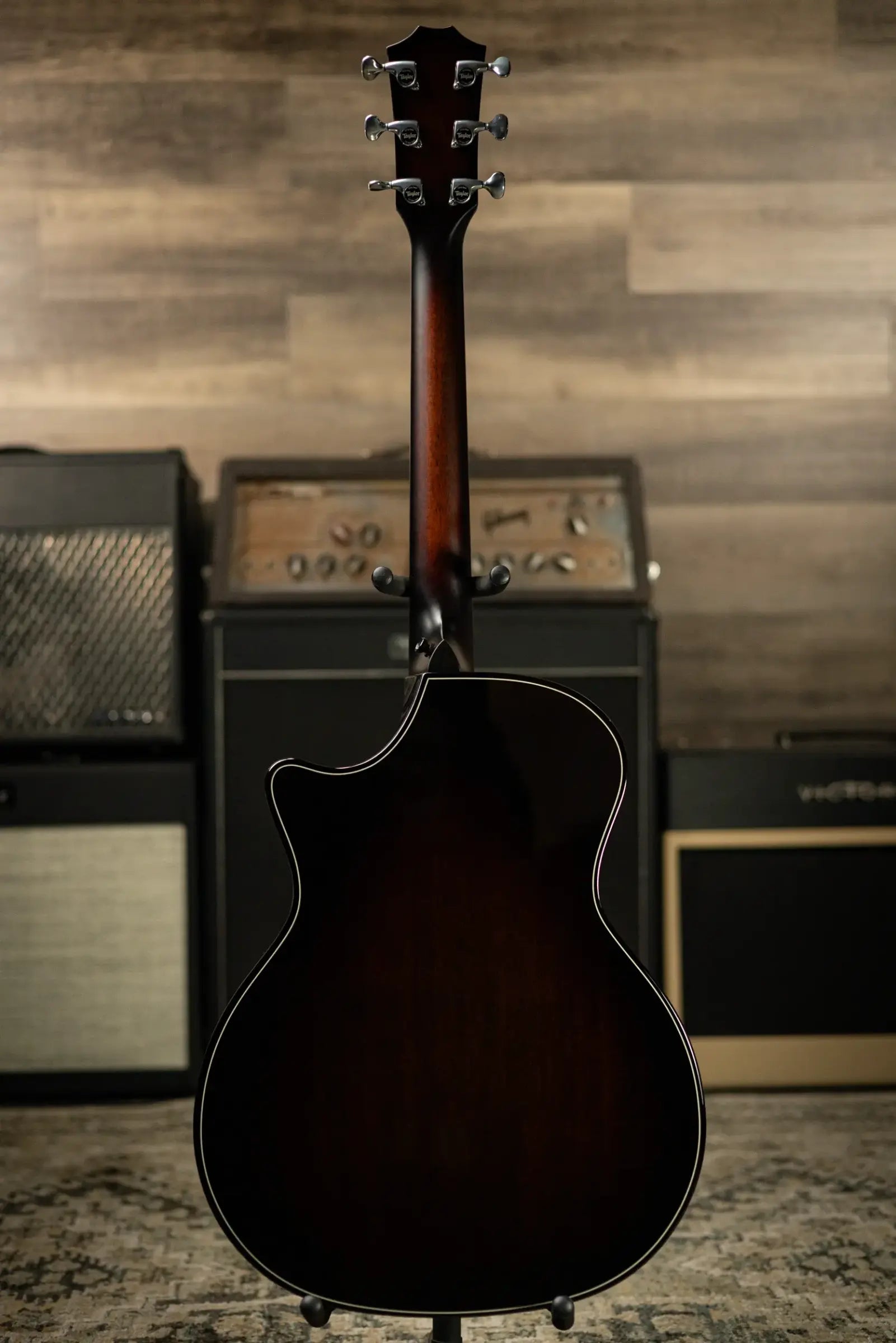 Taylor Builder's Edition 514ce Acoustic-Electric Guitar - Kona Burst with Hardshell Case