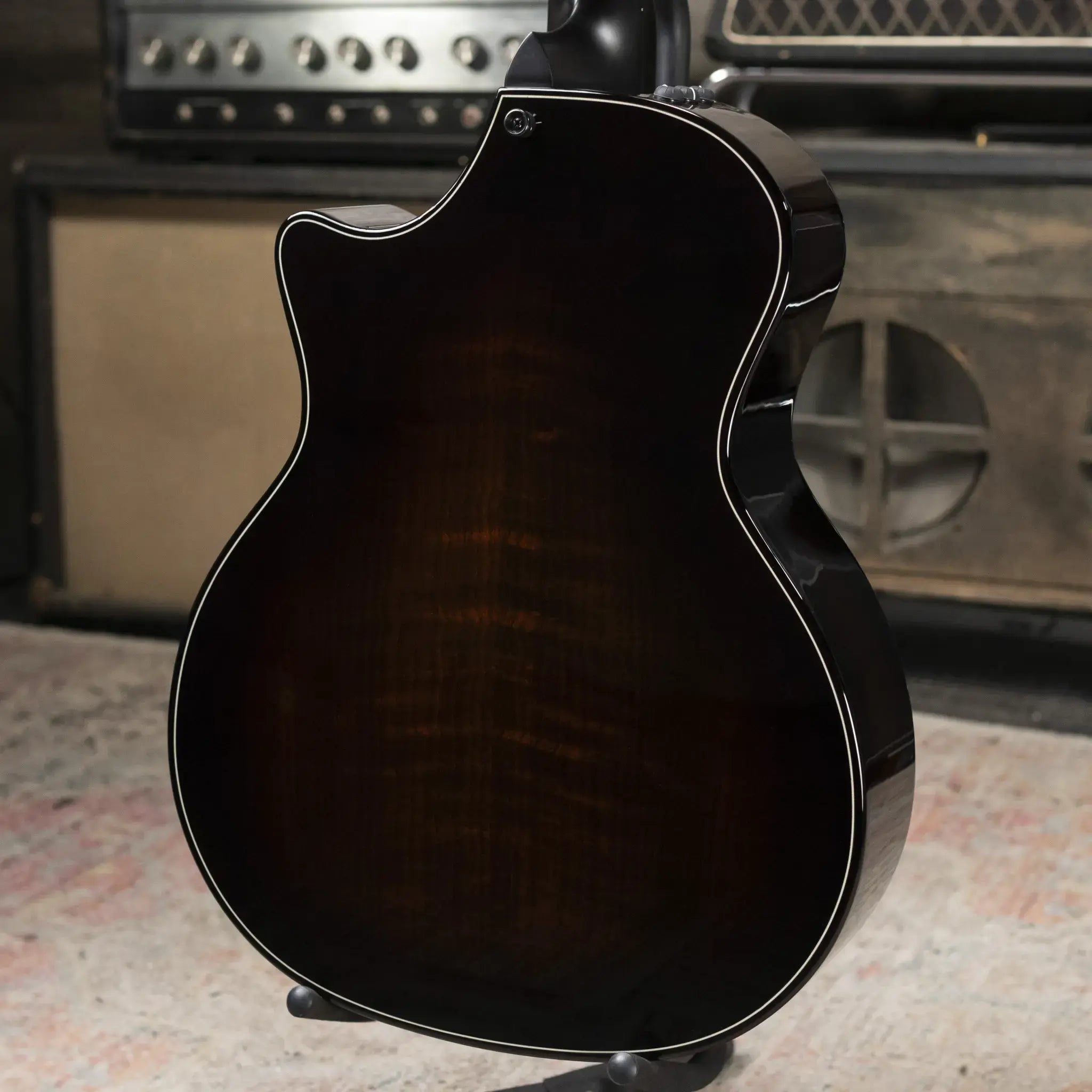 Taylor Builder's Edition 514ce Grand Auditorium Acoustic/Electric Guitar - Kona Burst Top with Hardshell Case