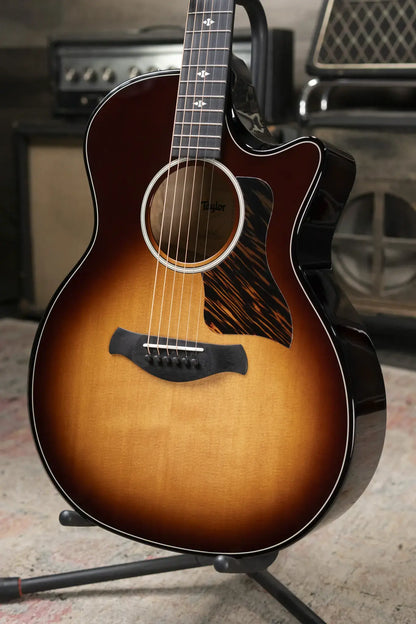 Taylor Builder's Edition 514ce Grand Auditorium Acoustic/Electric Guitar - Kona Burst Top with Hardshell Case
