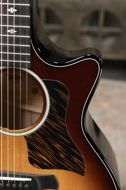 Taylor Builder's Edition 514ce Grand Auditorium Acoustic/Electric Guitar - Kona Burst Top with Hardshell Case