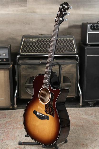 Taylor Builder's Edition 514ce Grand Auditorium Acoustic/Electric Guitar - Kona Burst Top with Hardshell Case