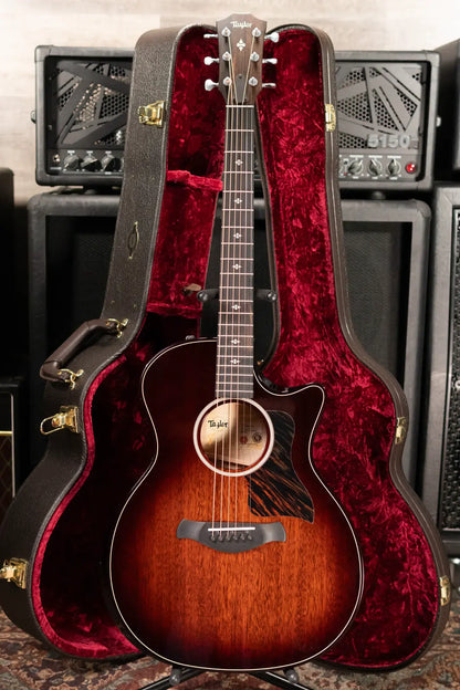 Taylor Builder's Edition 524ce Grand Auditorium Acoustic/Electric Guitar with Hardshell Case - Demo