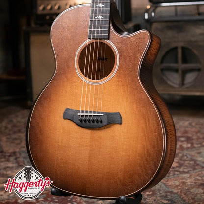 Taylor Builder's Edition 614ce Grand Auditorium Acoustic/Electric - Wild Honey Burst with Hardshell Case