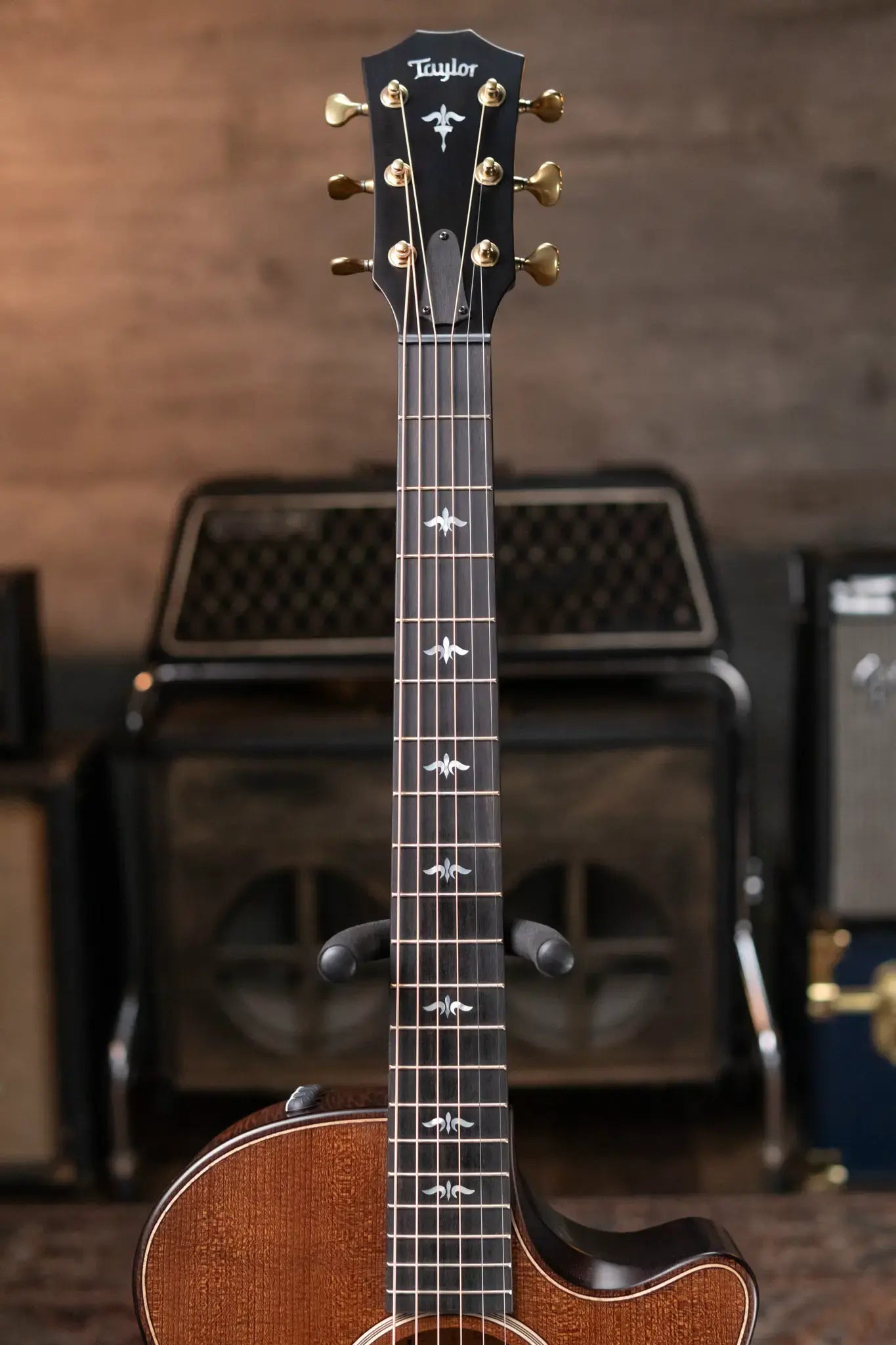 Taylor Builder's Edition 614ce Grand Auditorium Acoustic/Electric - Wild Honey Burst with Hardshell Case