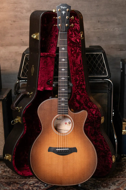 Taylor Builder's Edition 614ce Grand Auditorium Acoustic/Electric - Wild Honey Burst with Hardshell Case