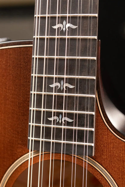 Taylor Builder's Edition 652ce 12-String Grand Concert Acoustic/Electric Guitar - Wild Honey Burst with Hardshell Case