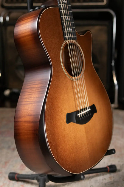 Taylor Builder's Edition 652ce 12-String Grand Concert Acoustic/Electric - Wild Honey Burst with Hardshell Case