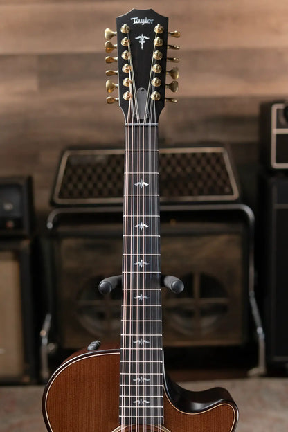 Taylor Builder's Edition 652ce 12-String Grand Concert Acoustic/Electric - Wild Honey Burst with Hardshell Case