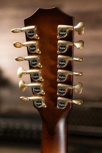 Taylor Builder's Edition 652ce 12-String Grand Concert Acoustic/Electric - Wild Honey Burst with Hardshell Case