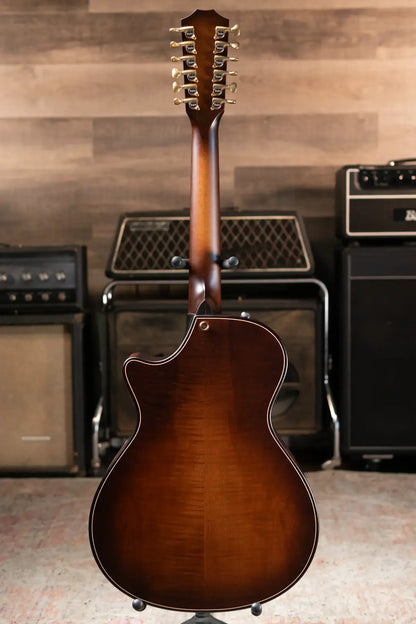 Taylor Builder's Edition 652ce 12-String Grand Concert Acoustic/Electric - Wild Honey Burst with Hardshell Case