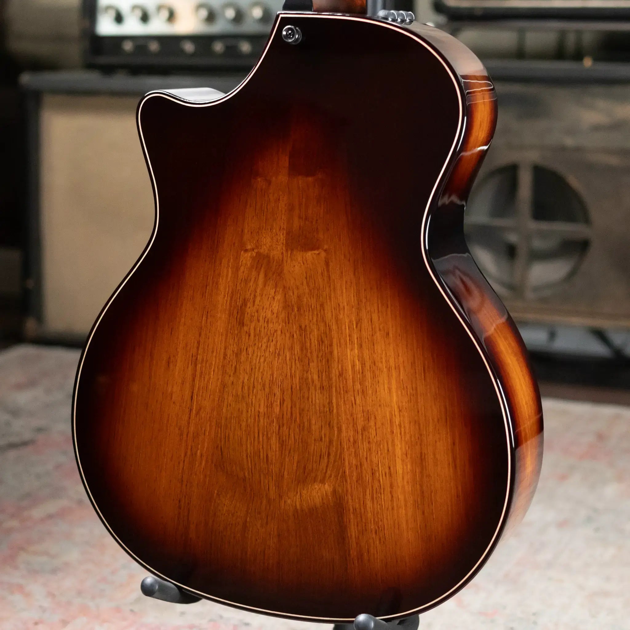 Taylor Builder's Edition 814ce Grand Auditorium Acoustic/Electric Guitar - Blacktop with Hardshell Case - Factory Demo