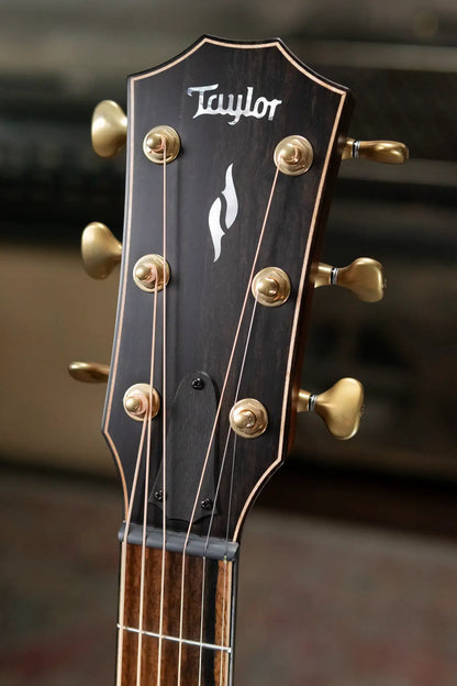 Taylor Builder's Edition 814ce Grand Auditorium Acoustic/Electric Guitar - Blacktop with Hardshell Case - Factory Demo