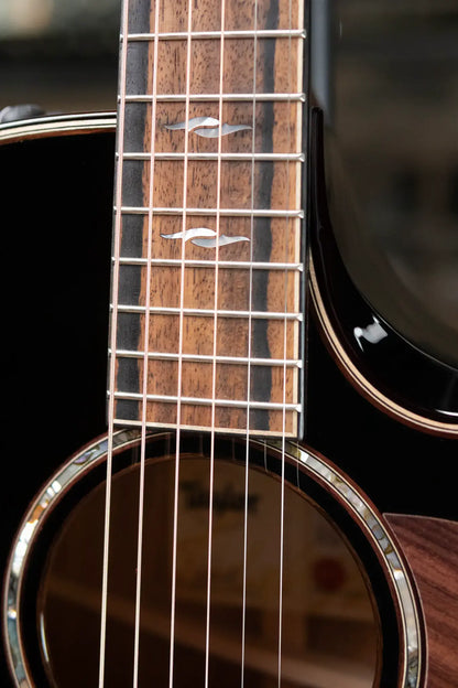 Taylor Builder's Edition 814ce Grand Auditorium Acoustic/Electric Guitar - Blacktop with Hardshell Case - Factory Demo