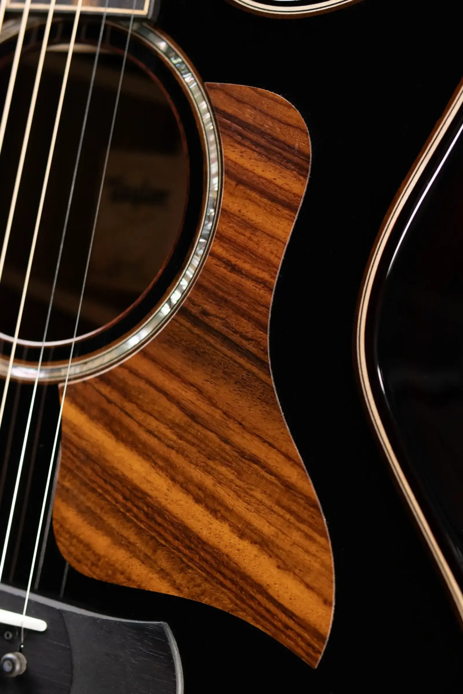Taylor Builder's Edition 814ce Grand Auditorium Acoustic/Electric Guitar - Blacktop with Hardshell Case