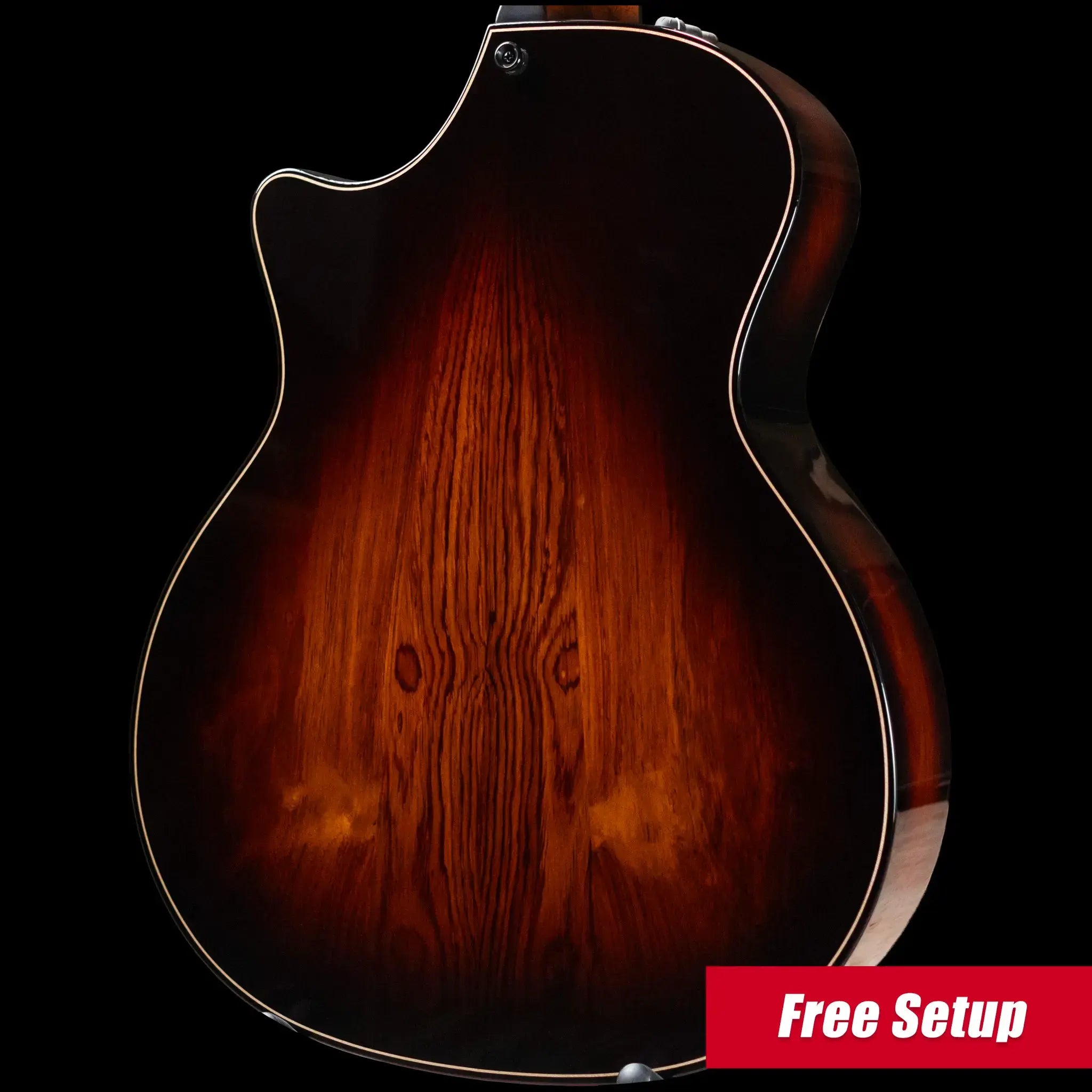 Taylor Builder's Edition 814ce Grand Auditorium Acoustic/Electric Guitar - Shaded Edge Burst with Hardshell Case - Factory Demo