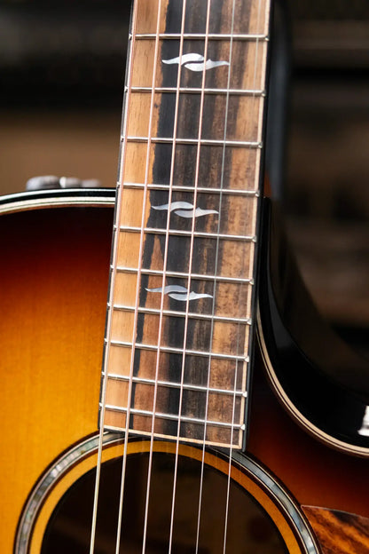 Taylor Builder's Edition 814ce Grand Auditorium Acoustic/Electric Guitar - Shaded Edge Burst with Hardshell Case - Factory Demo