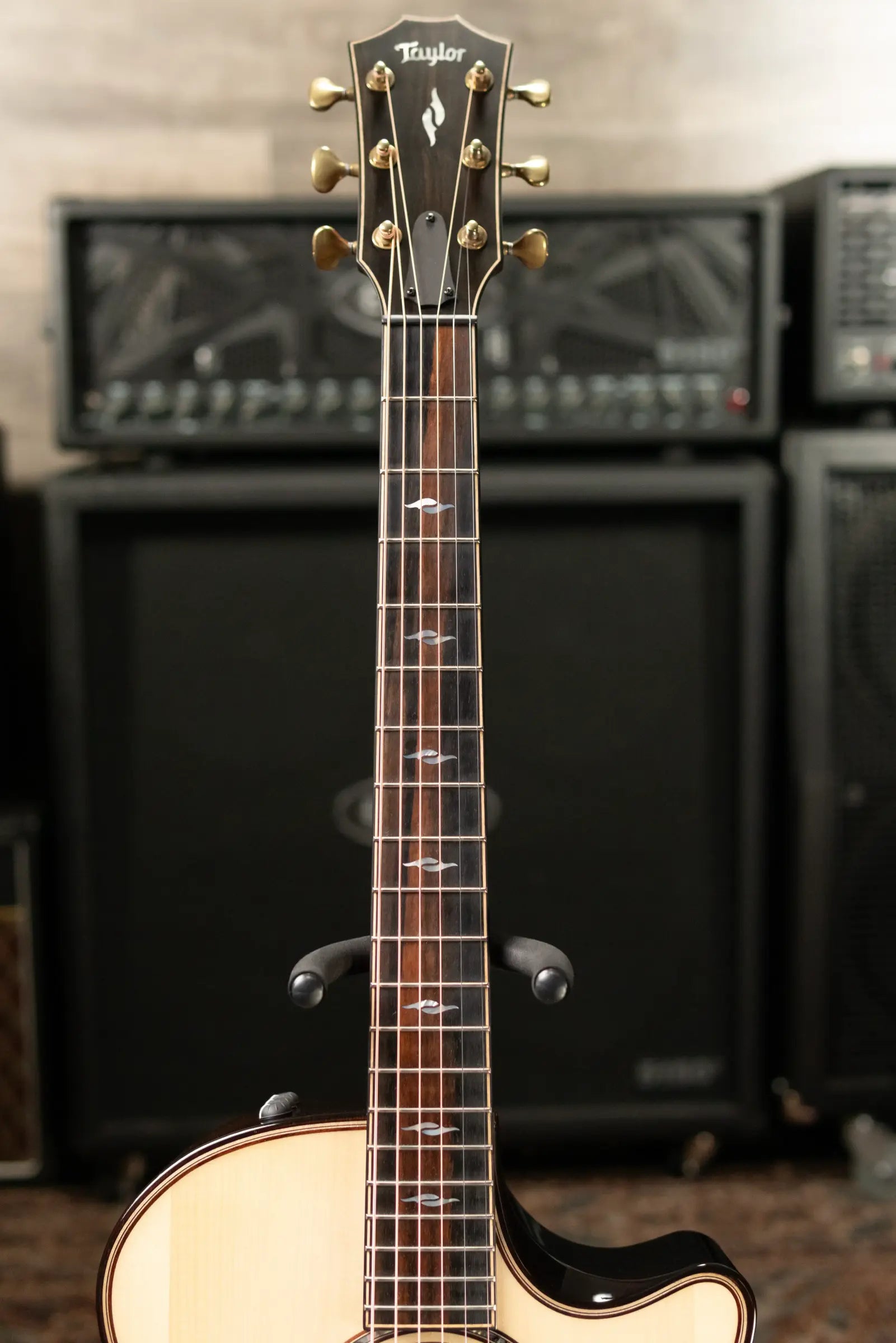 Taylor Builder's Edition 814ce Grand Auditorium Acoustic/Electric Guitar with Hardshell Case - Floor Model Demo