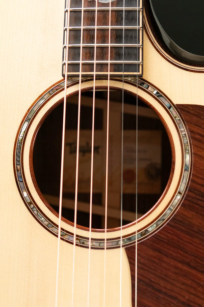 Taylor Builder's Edition 814ce Grand Auditorium Acoustic/Electric Guitar with Hardshell Case - Floor Model Demo