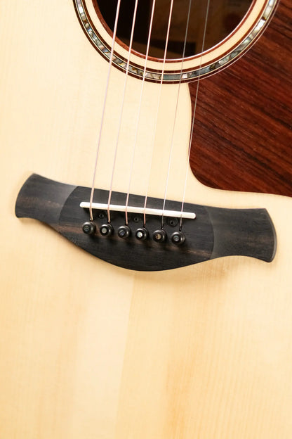 Taylor Builder's Edition 814ce Grand Auditorium Acoustic/Electric Guitar with Hardshell Case - Floor Model Demo