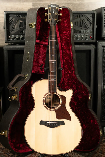 Taylor Builder's Edition 814ce Grand Auditorium Acoustic/Electric Guitar with Hardshell Case - Floor Model Demo
