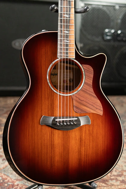 Taylor Builder's Edition 814ce Grand Auditorium Redwood/Honduran Rosewood Acoustic/Electric Guitar with Hardshell Case