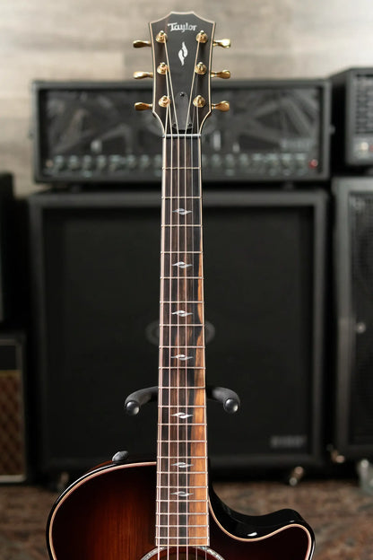 Taylor Builder's Edition 814ce Grand Auditorium Redwood/Honduran Rosewood Acoustic/Electric Guitar with Hardshell Case